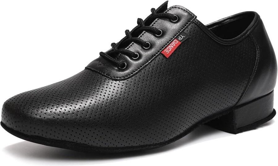 Heren Dansschoenen Ballroom Salsa Tango Lage Hak Geschikt voor Latin en Stijldansen