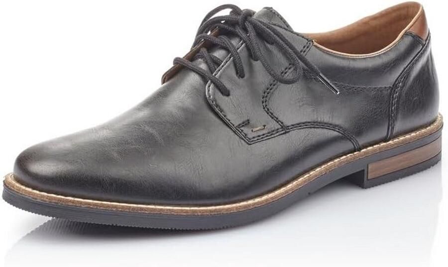 Heren Derby Schoenen Bruin Comfortabele Instapschoenen met Veters