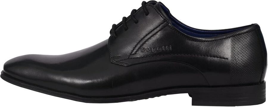 Heren Derby Schoenen Grijs met Veters en Wedge Zool