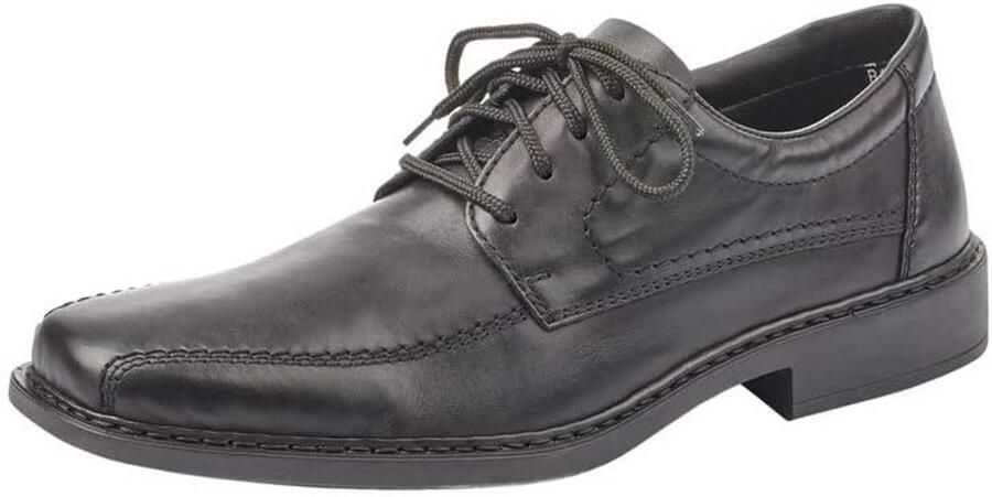 Heren Derby Schoenen Leer Comfort Breed Comfortabele Wijdte Lichtgewicht