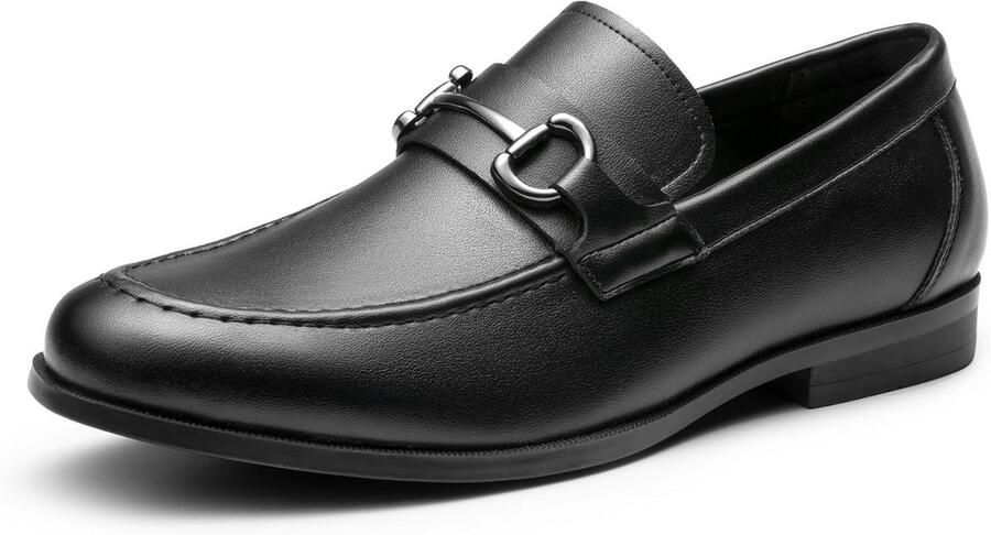 Heren Elegante Instappers Leren Loafers Zonder Sluiting