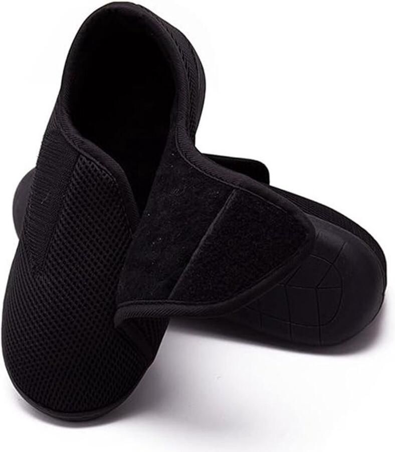 en Pantoffels Ade d Maasmateriaal -Comfortabel Binnenschoenen Ideaal voor Ouderen en Zorgbehoevenden (L 42 43)