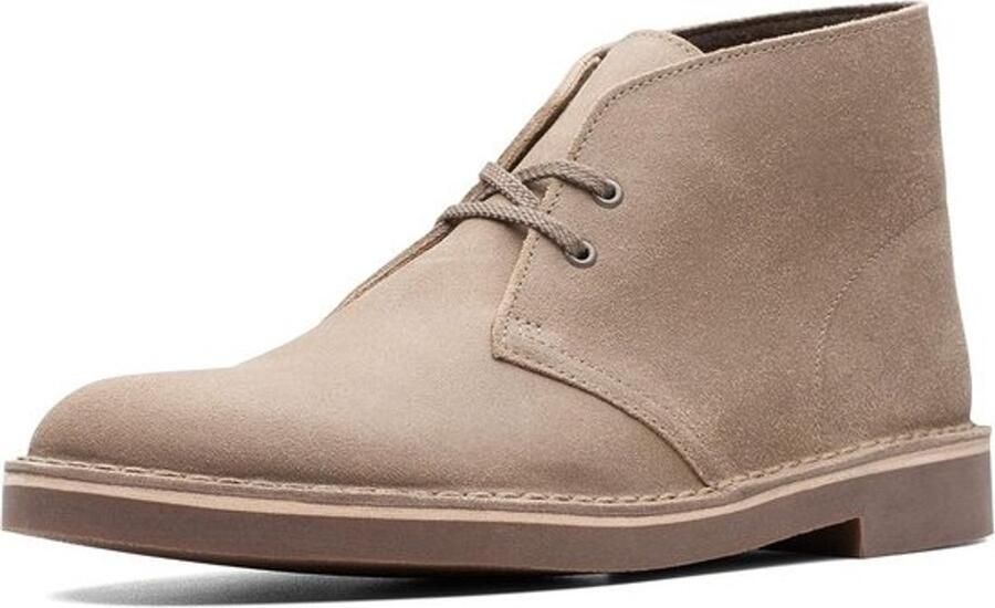 Heren Enkellaars Chukka Stijl Suède Leder