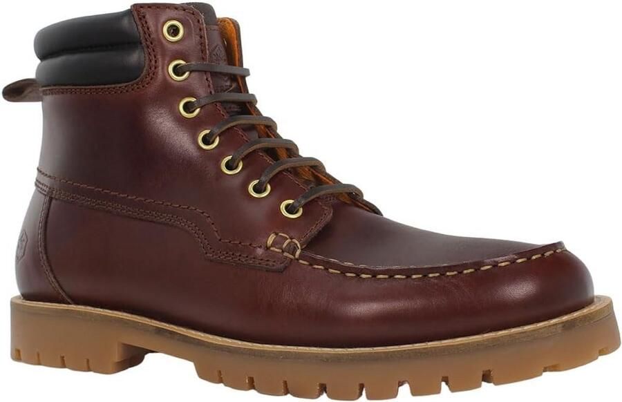 Heren Enkellaars in Houthakkersstijl met Veters