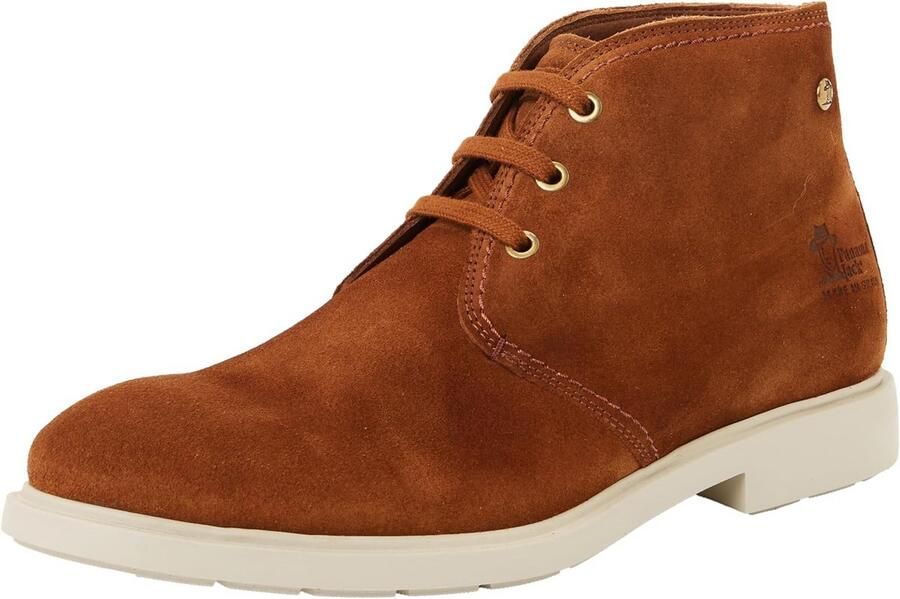 Heren Enkellaars Lederen Schoenen Dagelijks Gebruik Natuurlijk Suède Verwijderbare Zool Bruin