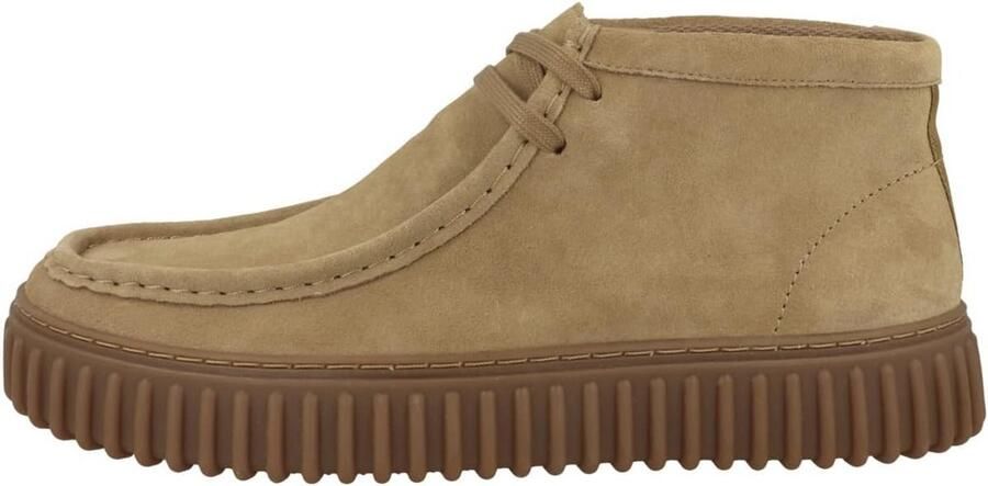 Heren Enkellaars met Ribbelzool voor Dagelijks Gebruik