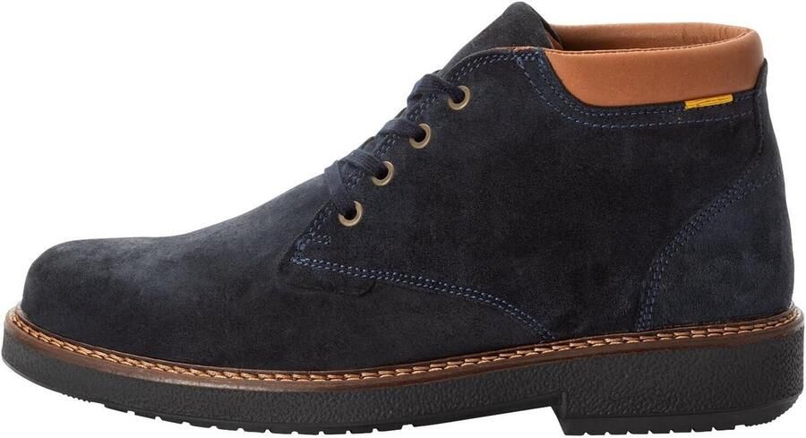 Heren Enkellaars Suède Leer Leren Voering Uitneembaar Voetbed