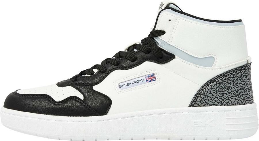 Heren Middenhoge Sneaker met Union Jack Detail