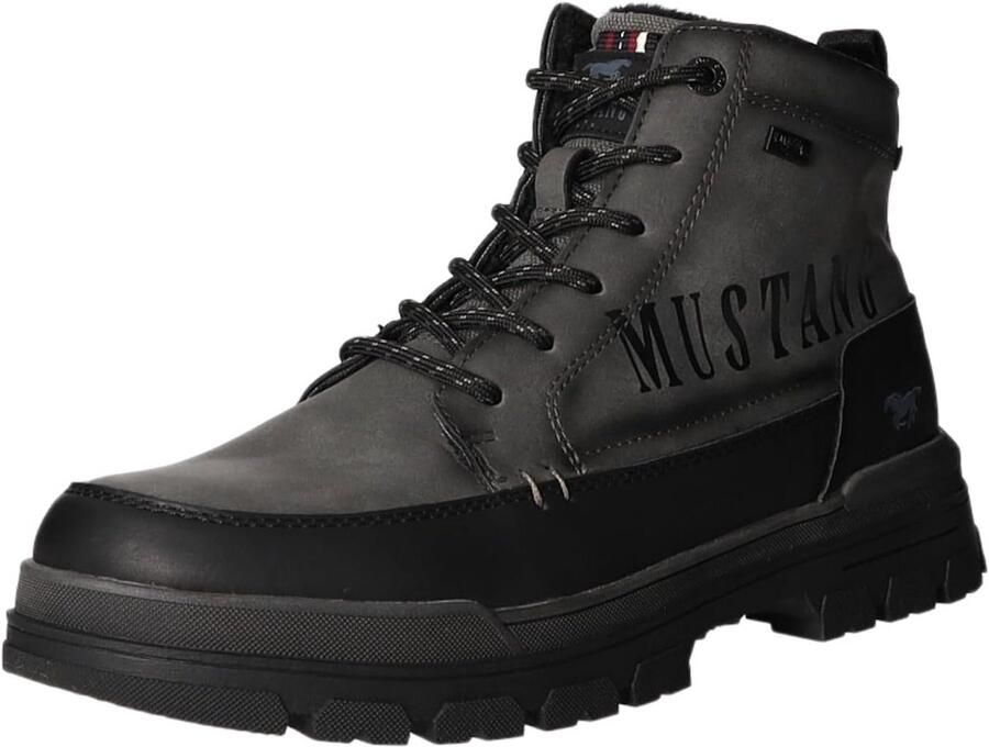 Heren Enkellaarzen Grijs Warme en Comfortabele Winterlaarzen