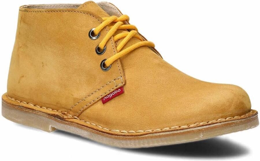 Heren Enkellaarzen Leer of Vegan Leder Vintage Veterlaarzen Comfortabel