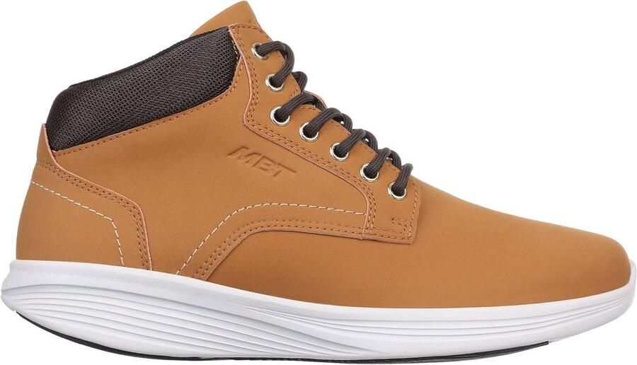 Heren Enkellaarzen met Rocker Zool voor Betere Houding en Gewrichtsontlasting