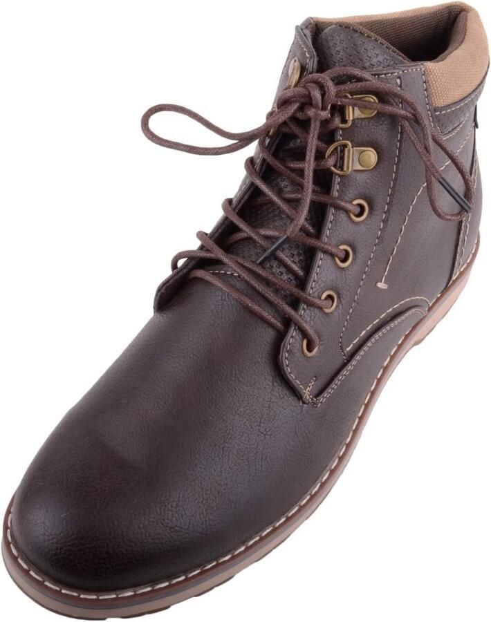 Heren Enkellaarzen met Veters Casual Desert Stijl