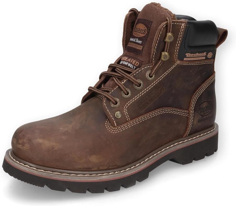 Heren Enkellaarzen met Vetersluiting