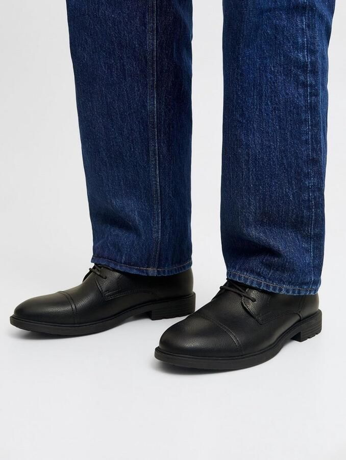 Heren Enkellaarzen Robuust PU Comfortabele Antislip Binnen- en Buitengebruik