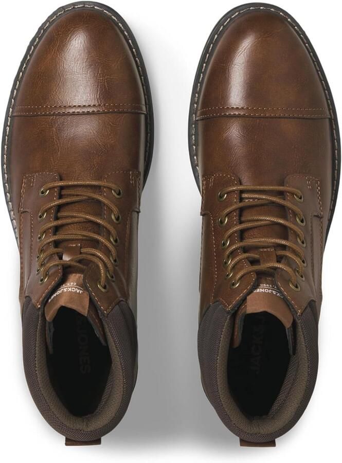 Heren Stijlvolle PU Laarzen Robuuste Herfst- en Winterboots