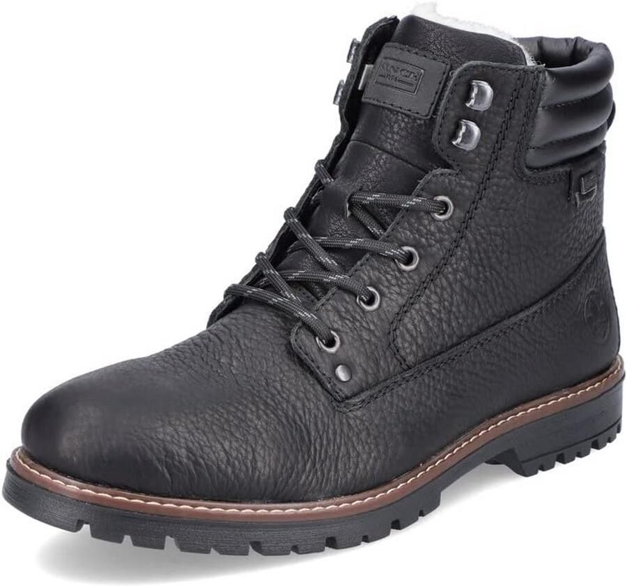 Heren Enkellaarzen Waterafstotend Vetersluiting