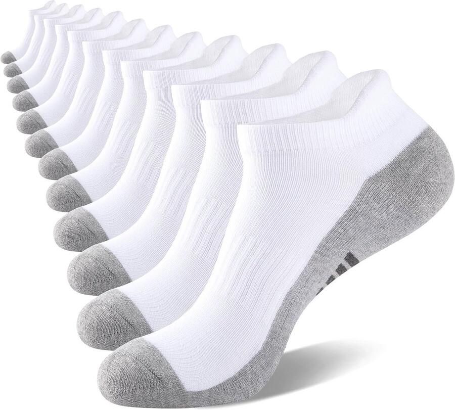 Heren Enkelsokken Lichtgewicht Atletische Sportsokken 6 Paar