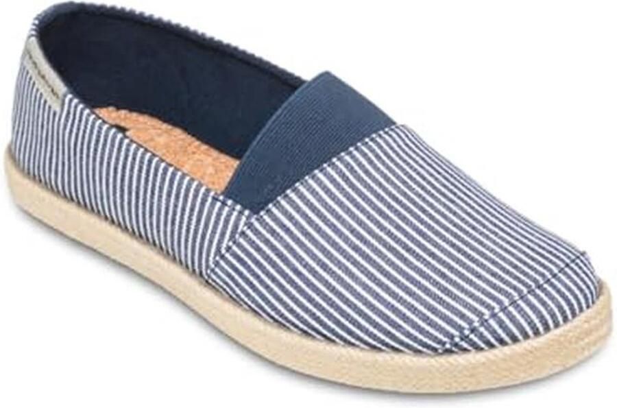 Heren Espadrilles Sneakers met Slip-On Design en Comfortabele Binnenzool