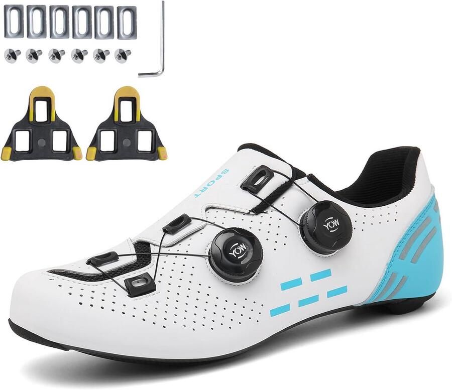 Heren Fietsschoenen Indoor Fietsen en SPD Compatibel met Delta Schoenplaatjes