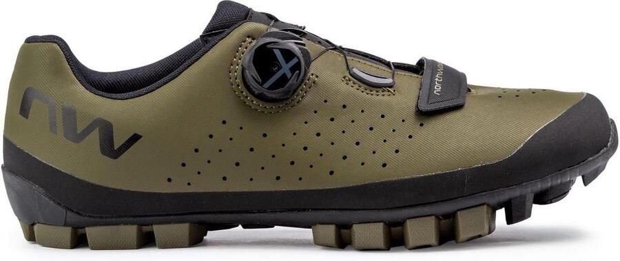 Heren Fietsschoenen MTB SPD met SLW3-sluiting Sterke Zool voor Mountainbiken