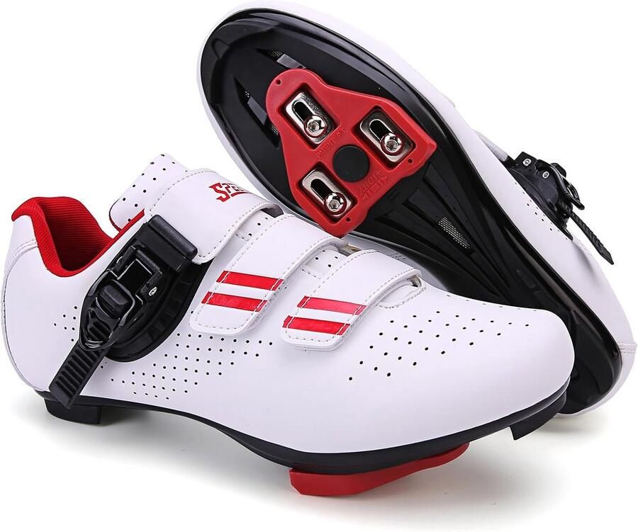 Heren Fietsschoenen Racefiets SPD Compatibel voor Peloton en Spinning