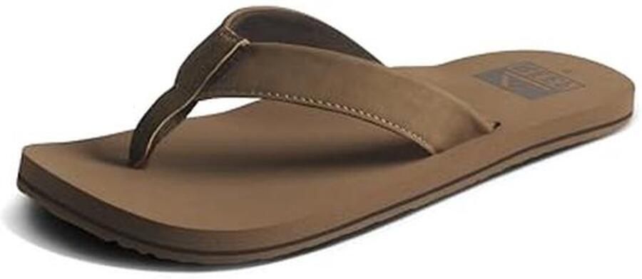 Heren Flip Flops Brown Comfortabel en Ondersteunend