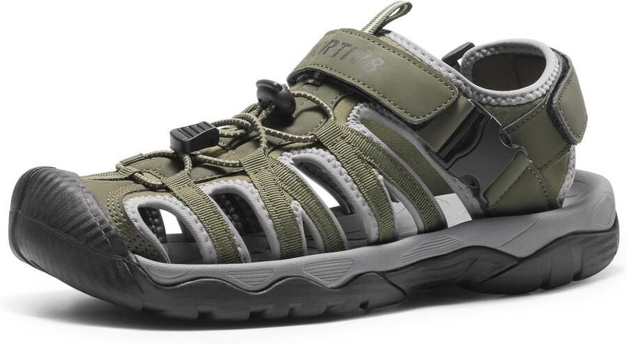 Heren gesloten teen atletische sport sandalen Lichtgewicht zomerschoenen voor trailwalking