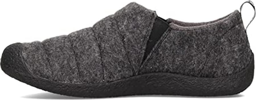 Heren Gewatteerde Slippers met Traagschuim Voetbed en Rubberen Buitenzool