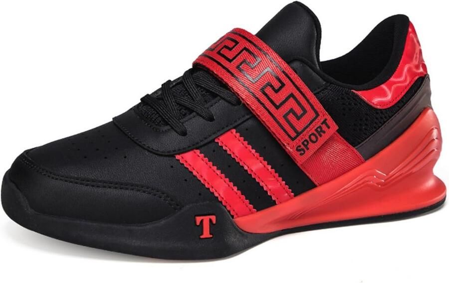 Heren Gewichthefschoenen Plat Antislip Ideaal voor Squat en Powerlifting Training