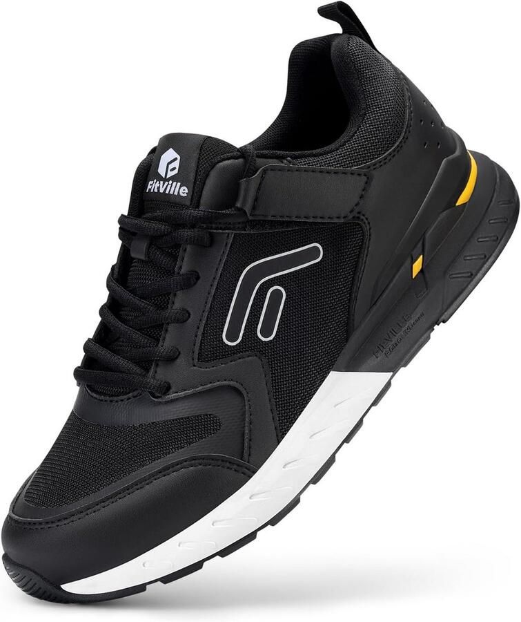 Heren Extra Brede Sportschoenen Ademende Comfortabele Hardloopsneakers