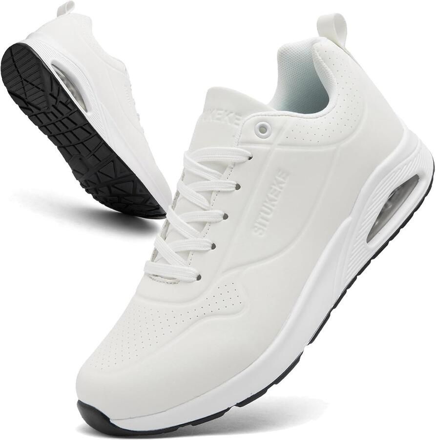 Heren hardloopschoenen lichtgewicht comfortabele sneakers ideaal voor wandelen ShopVlot
