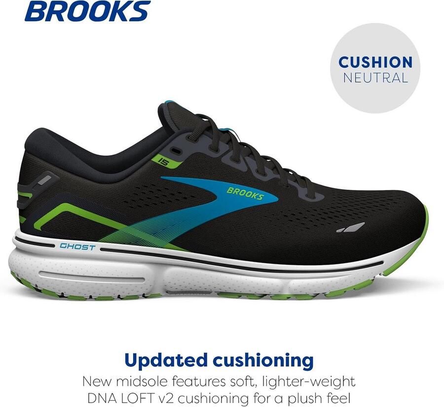 Heren hardloopschoenen met zachte demping en comfort voor dagelijks gebruik