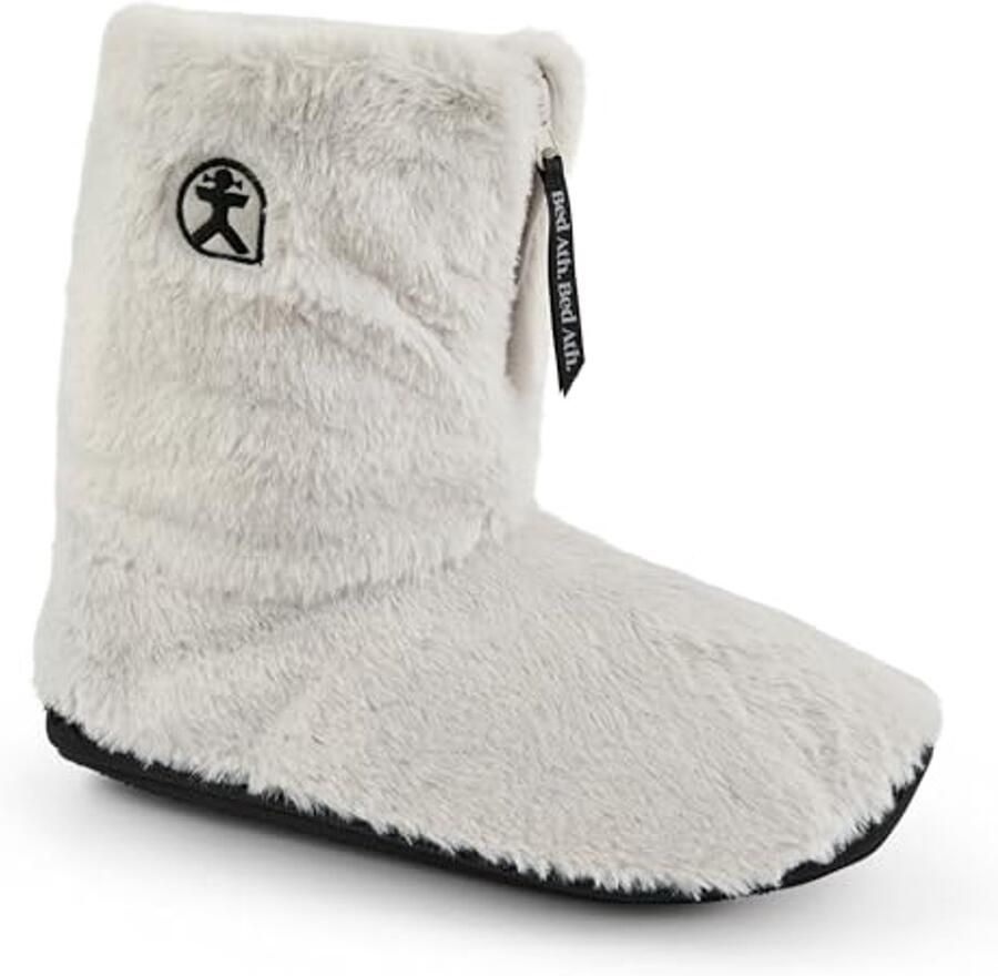 Heren Hi-Top Slippers met Imitatiebont