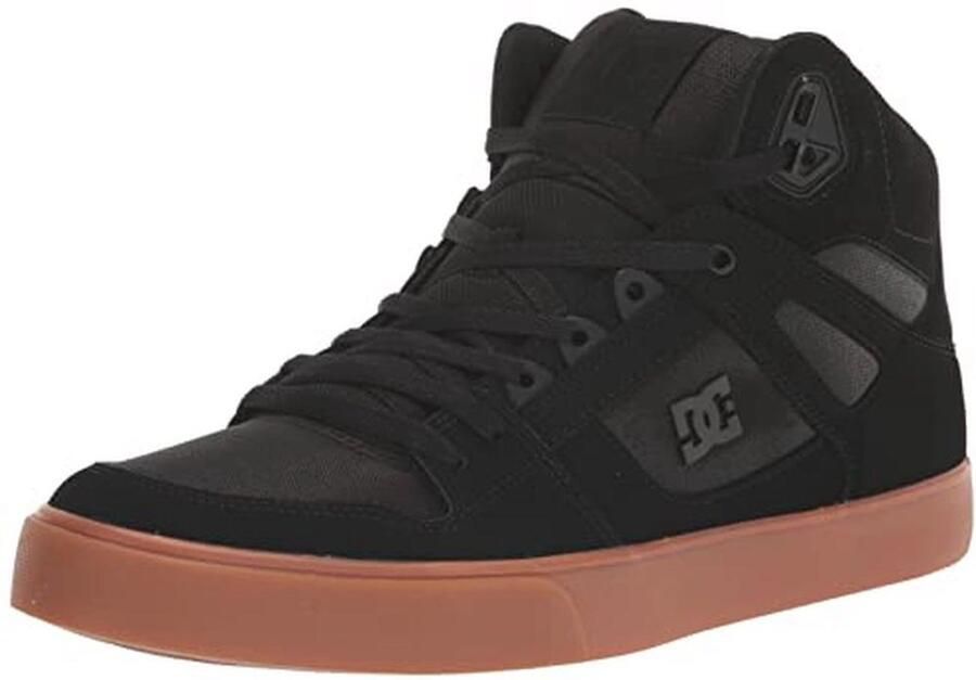 Heren High-Top Sneakers met Comfortabele Bovenkant van Leer Nubuck of Suède