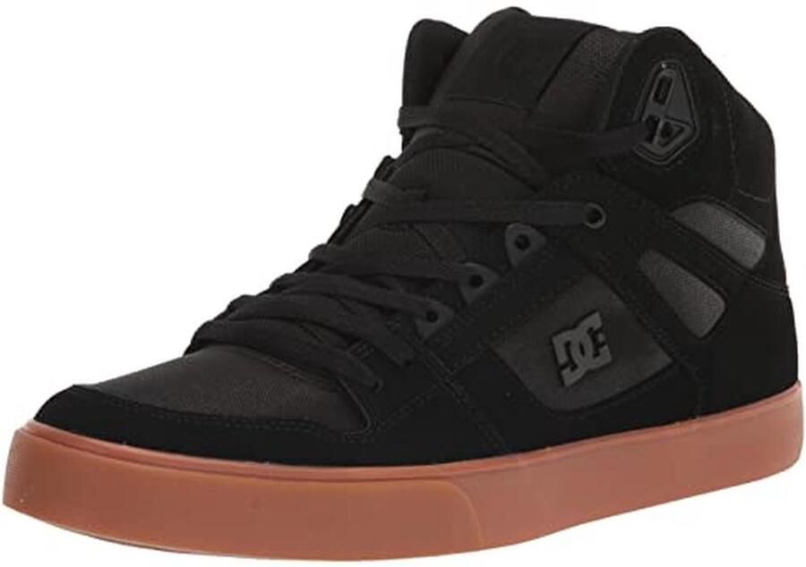 Heren High-Top Sneakers met Comfortabele Bovenkant van Leer Nubuck of Suède