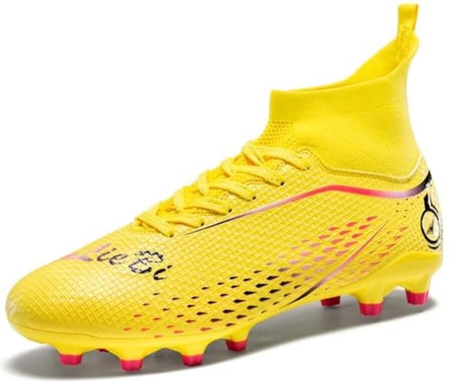 Heren High Top Voetbalschoenen voor Outdoor Training Turf Trainers