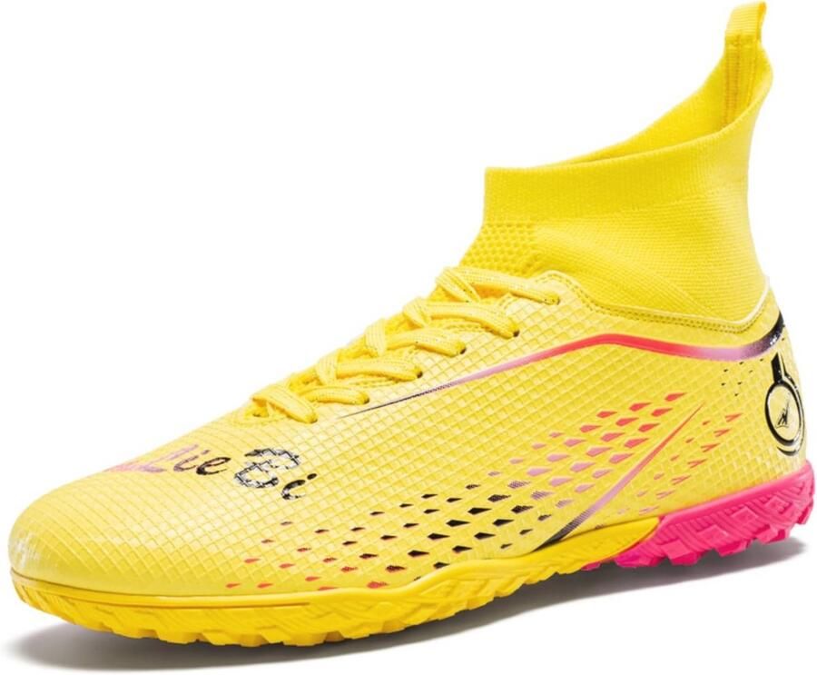 Heren hoge voetbalschoenen voor jeugd Outdoor training en turf trainers