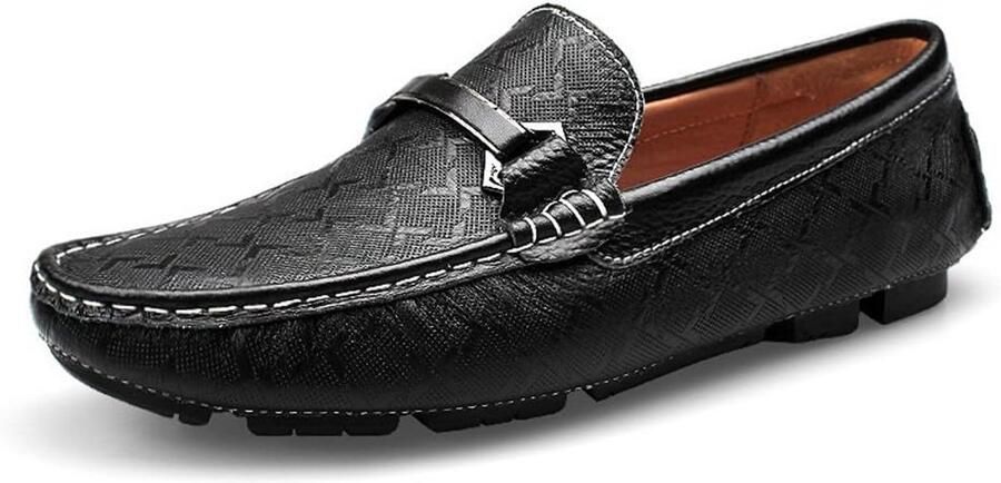 Heren Instappers Kunstleren Loafers Casual Dagelijks Handgemaakt Minutieuze Details