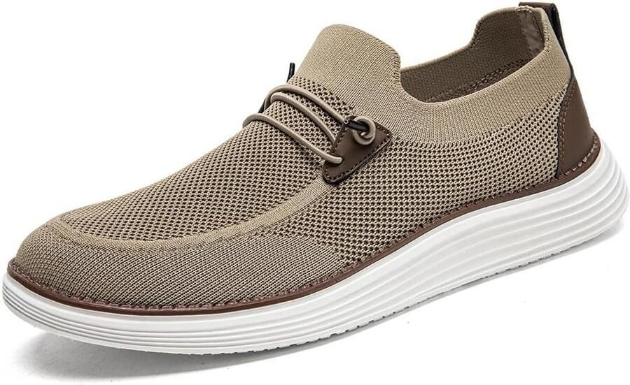 Heren Instappers Lichte Comfortabele Slip-On Wandelschoenen