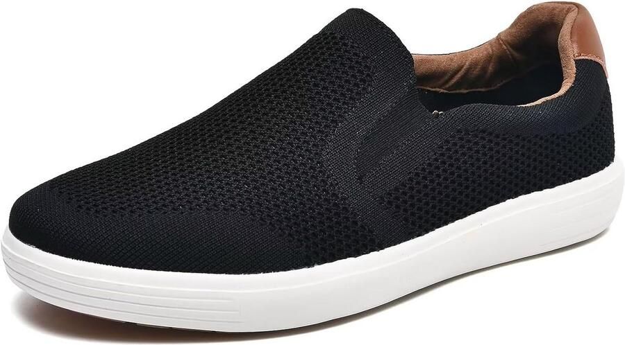 Heren Instappers Loafers Ademend Mesh Comfortabele Casual Wandelschoenen