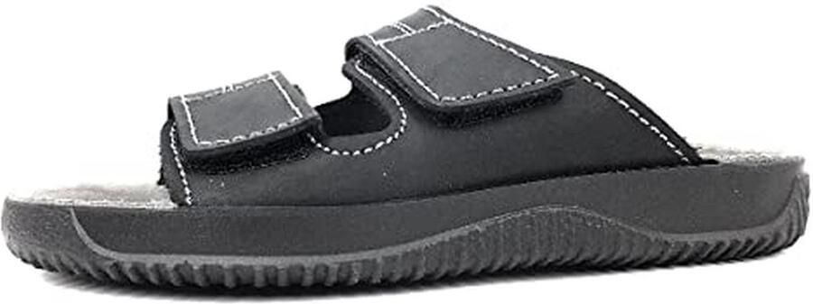 Heren Instappers met Comfortabele Inlegzool en Verstelbare Klittenband