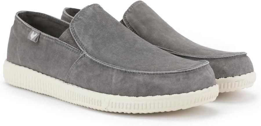 Instappers Heren Platte Schoenen Sneakers Casual Dagelijks Uniek Verweerd Effect Slechts 150 Gram