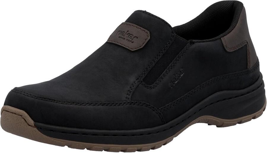 Heren Instappers Zwart Comfortabele Lichte Casual Schoenen