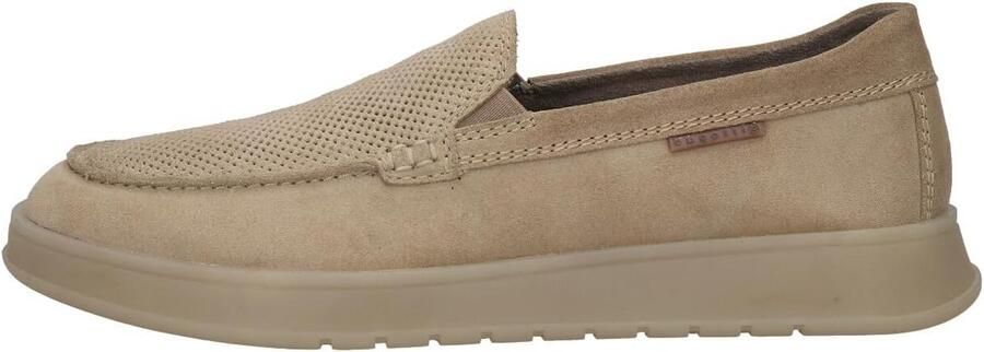 Heren Instapschoenen Beige Comfortabele Slip-on Schoenen