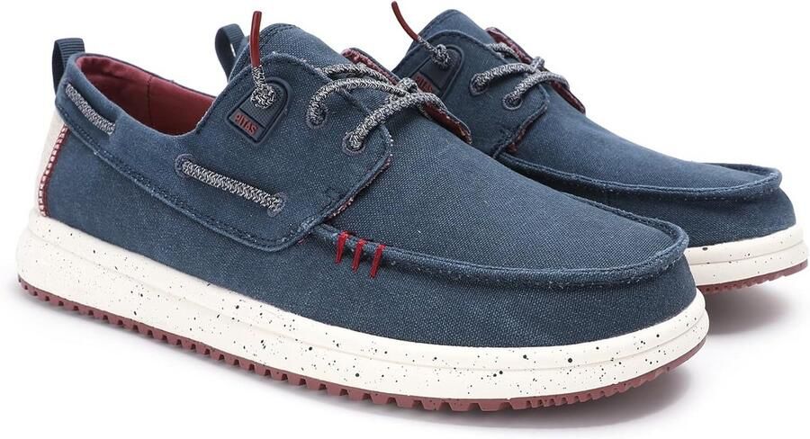 Heren Mocassins Canvas Instappers Zomer Casual Platte Schoenen
