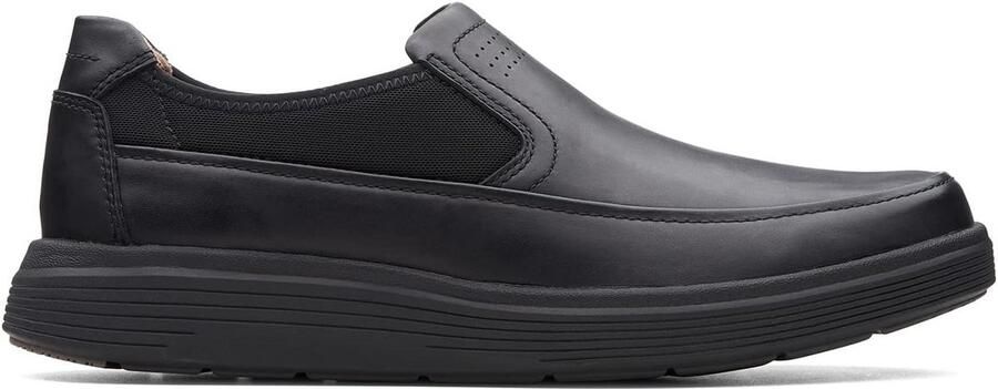 Heren Instapschoenen Leer Comfortabele Slip-On Loafers met Rubberen Zool