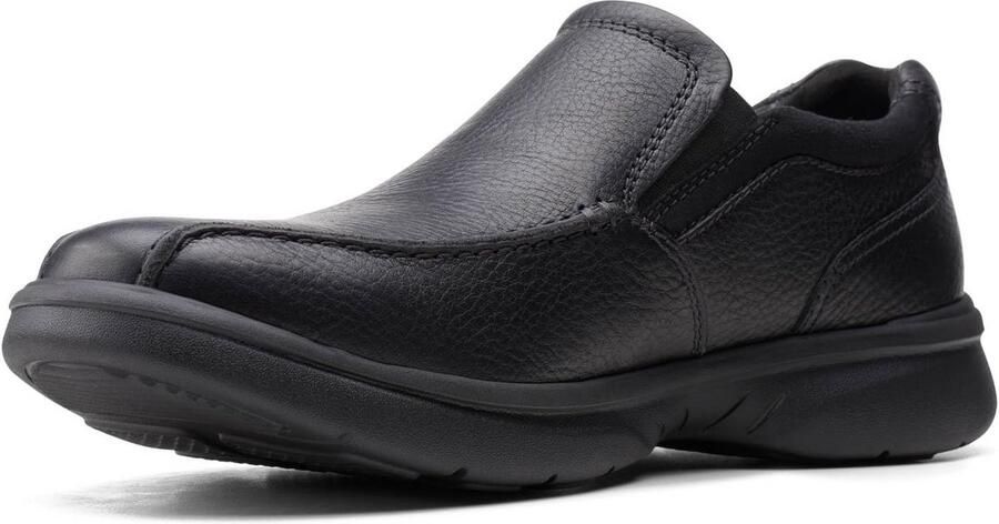 Heren Instapschoenen Leer Ingeremd Comfort voor Werk en Dagelijks Gebruik