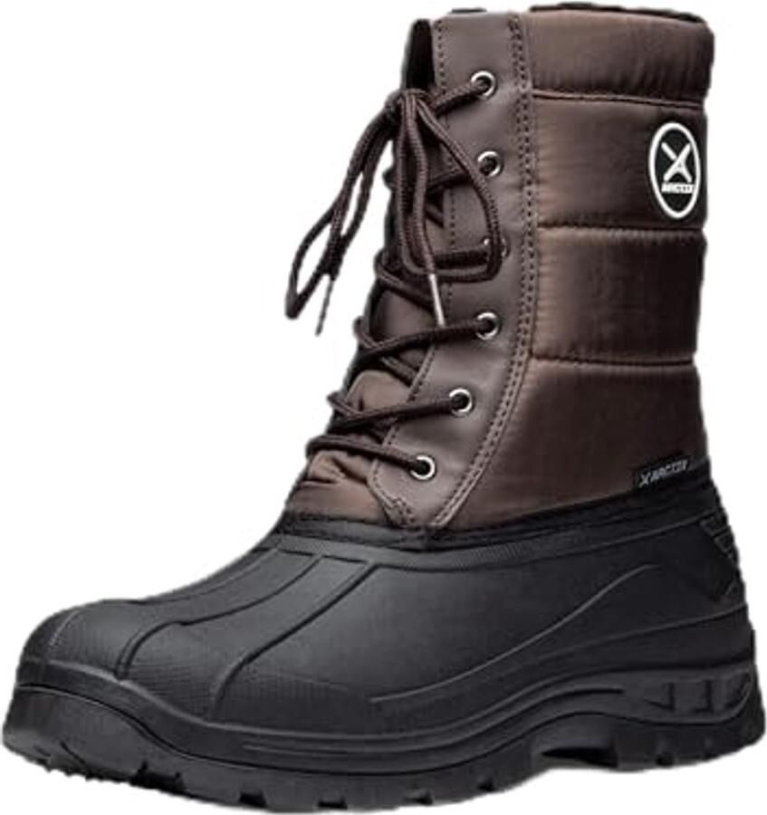 Heren Kanaal Winterlaarzen voor Sneeuw en Koud Weer