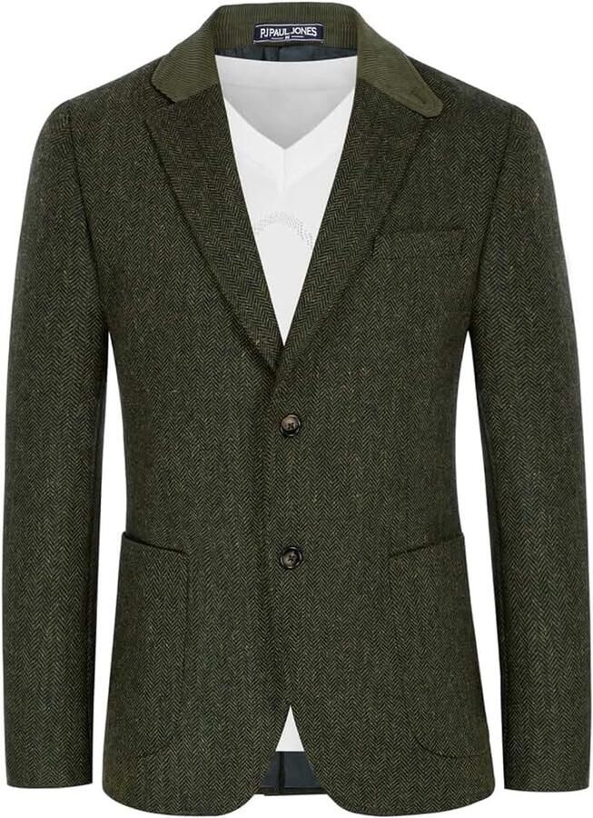 Heren katoenen linnen blazer jas ademende lange mouwen inkeping revers jas