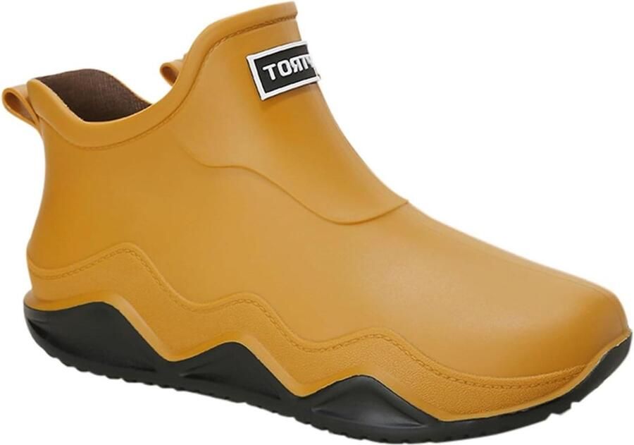 Heren Laarzen Regenlaarzen Waterdicht Buiten Activiteiten Antislip Zool Comfortabel Lichtgewicht Ademend Zwart